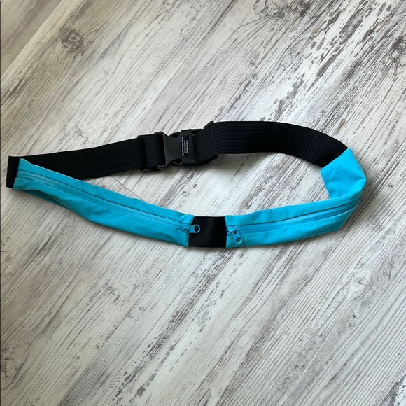 Turquoise Adjustable Fanny Pack with Buckle - Picture 1 of 5